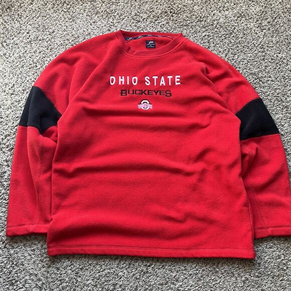 Vintage Ohio State Buckeyes Embroidered Crewneck Sweatshirt Size XL USA Made - Picture 1 of 7